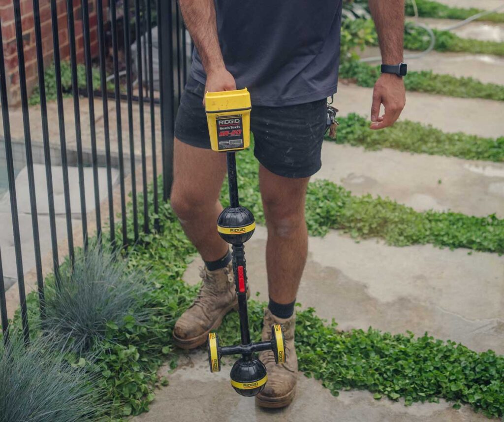  All Spec diagnosing and repairing a water leak at a residential property in Melbourne’s Eastern Suburbs.